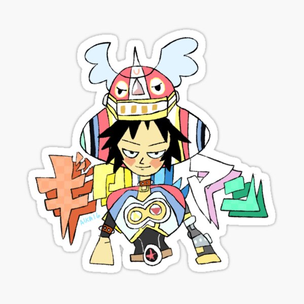 Gitaroo Man U 1 Sticker By Tovanjansso Redbubble