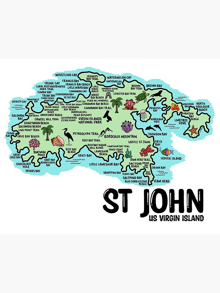 Exploring the Best Beaches of St. John: A Comprehensive Beach Map Guide