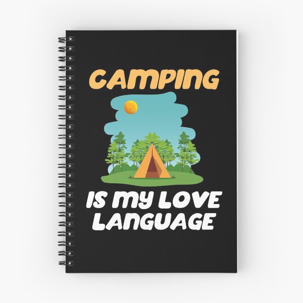 Item preview, Camping Is My Love Language outdoor camping lovers designed and sold by wackodesign.