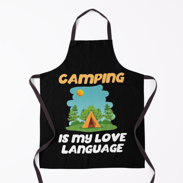 Item preview, Camping Is My Love Language outdoor camping lovers  designed and sold by wackodesign.