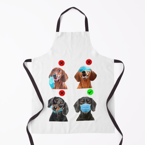 Item preview, Dachshund and Face mask  designed and sold by LeHongTien.