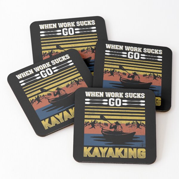Item preview, When work sucks go kayaking  designed and sold by pnkpopcorn.