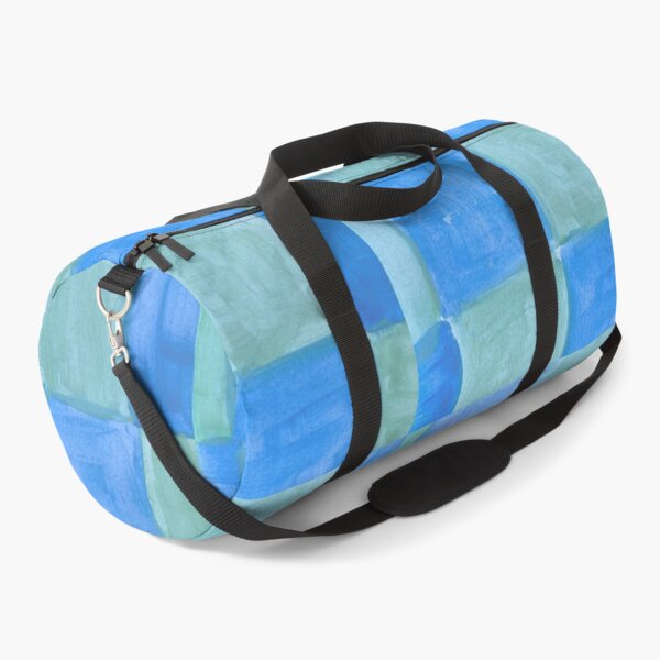 Artikelvorschau, Blaue Aquarellquadrate, die Aquarellmuster malen entworfen und verkauft von WatercolorFun.