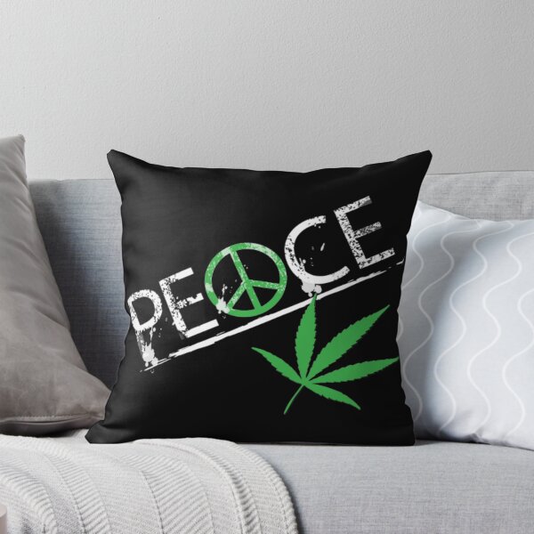 Item preview, peace weed designed and sold by HasnaanMohsin.