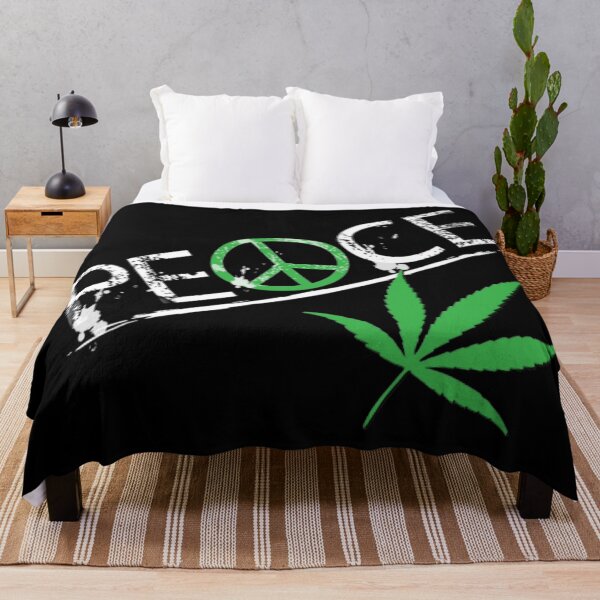 Item preview, peace weed designed and sold by HasnaanMohsin.