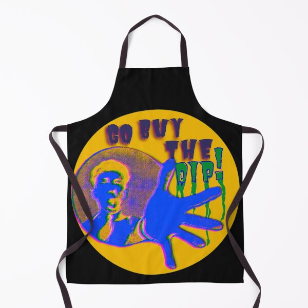 Item preview, Buy the Dip | Crypto Hodler | Vintage | Yellow | Pop Aesthetics designed and sold by spinolator.
