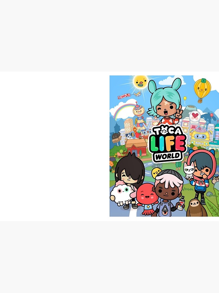toca boca and gacha life Hardcover Journal for Sale by kader011