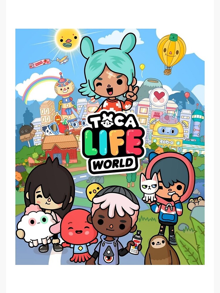 toca boca and gacha life Comforter for Sale by kader011