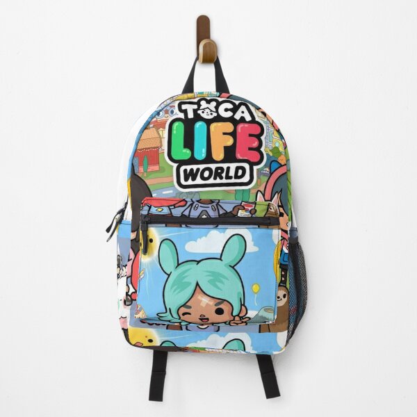 Toca Life World Kids Backpack Girls Boys Schoolbag Pencil Case Travel  Rucksack