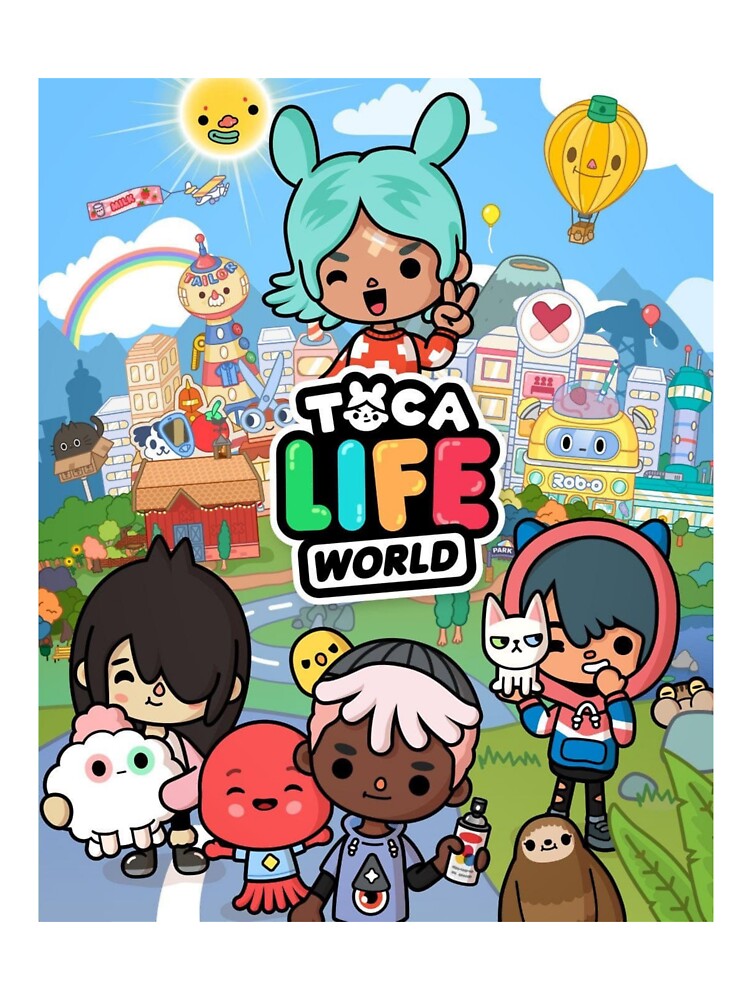 toca boca and gacha life Kids T-Shirt for Sale by kader011