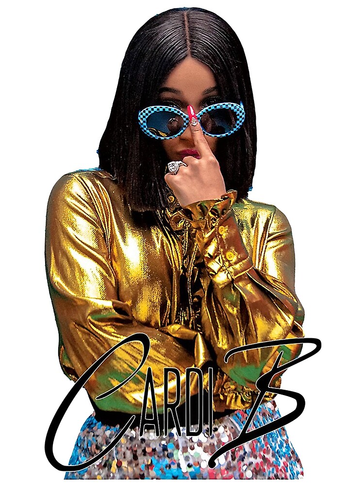 "CARDI B" Poster By Elvirajkimball | Redbubble