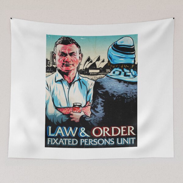 Item preview, LIMITED RUN Law and Order SVU Lach Halloween Christmas Fixated Persons Fear Comedy designed and sold by LawandorderHa.