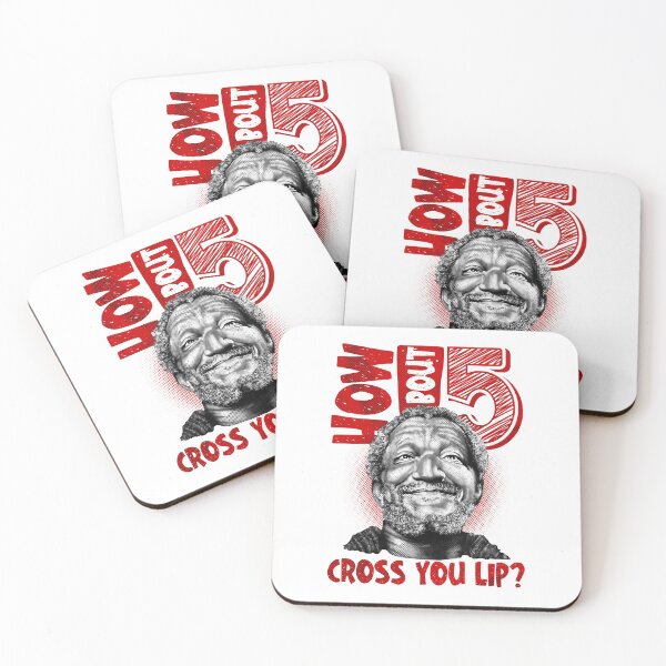 Item preview, HOW Bout 5 Cross Yo Lip Red Sanford and son the comedy store good times Halloween Christmas designed and sold by SanfordsonChinh.
