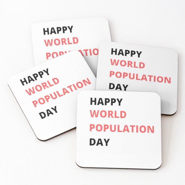 Item preview, World Population Day designed and sold by Tshirtpedia.