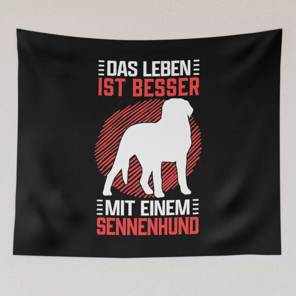 Item preview, Living with the Swiss Mountain Dog Farm dog saying designed and sold by madgrfx.