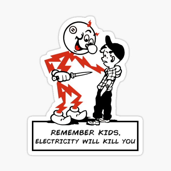 Reddy Kilowatt Sticker