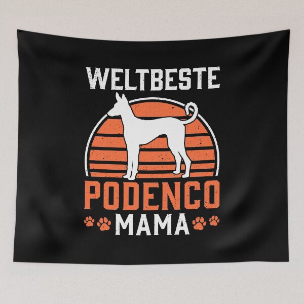 Item preview, Podenco Mama Hound Greyhound Gift designed and sold by madgrfx.