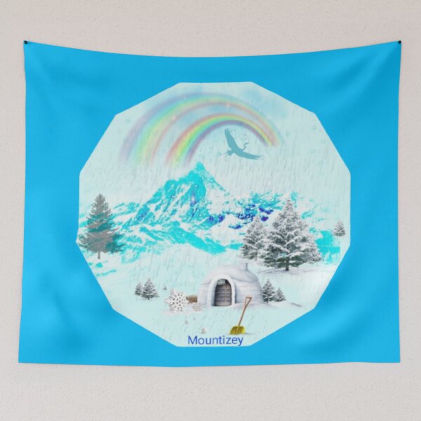 Item preview, snow mountains  designed and sold by Mountizey.