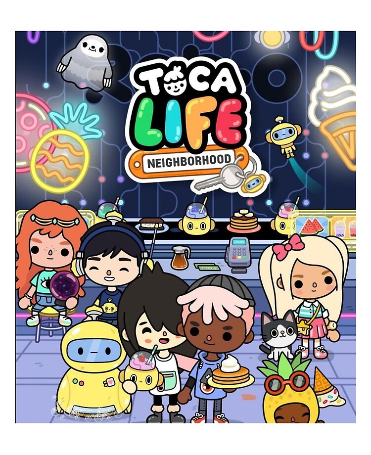 toca boca and gacha life Pin for Sale by kader011