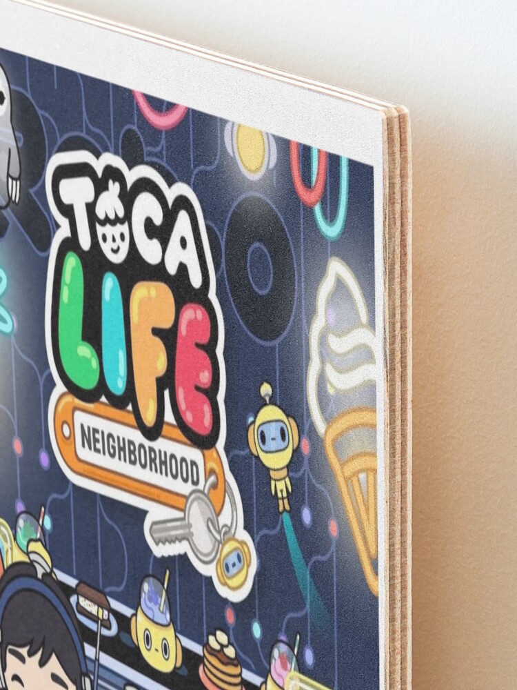 toca boca and gacha life Hardcover Journal for Sale by kader011