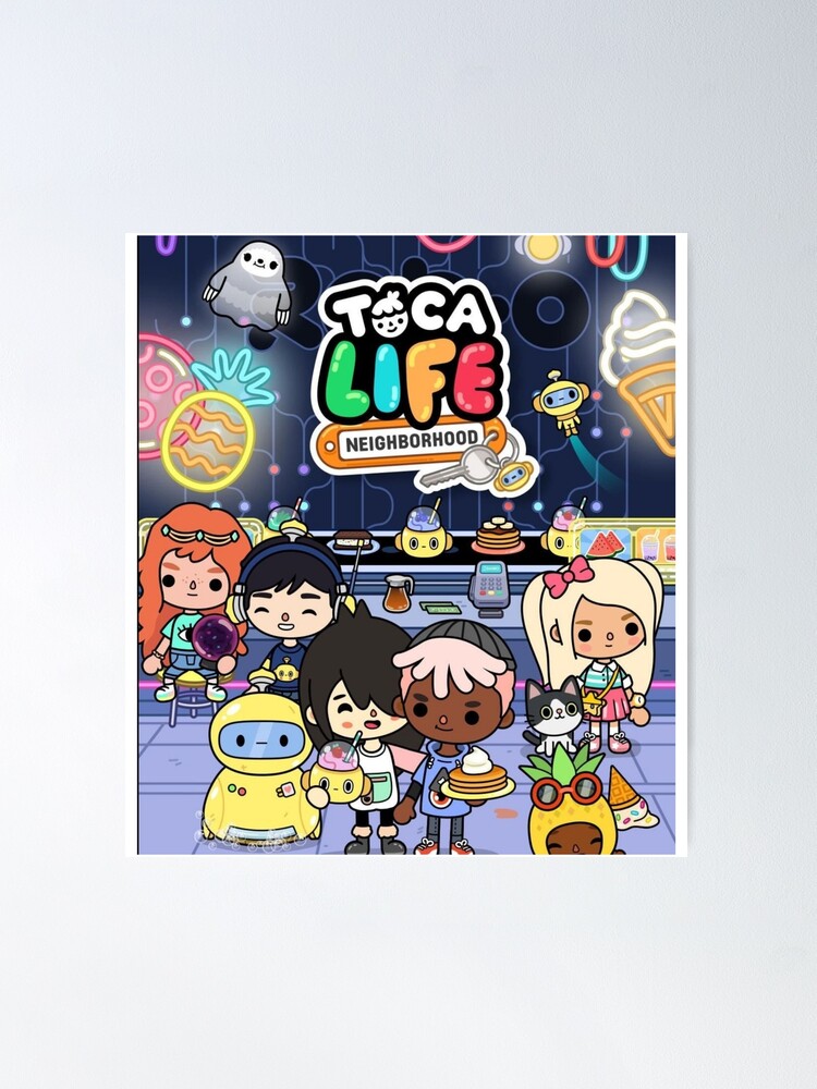 Toca Boca - Toca Boca /TOCA LIFE/ TOCA BOCA WORLD . Characters Poster for  Sale by Mycutedesings-1