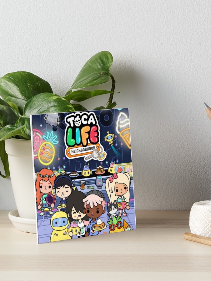 toca boca and gacha life Hardcover Journal for Sale by kader011