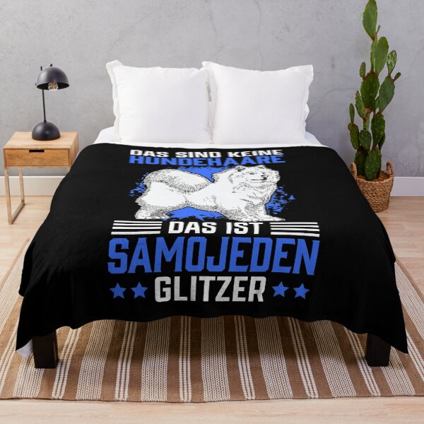 Item preview, Samoyed glitter sled dog Samojedenspitz designed and sold by madgrfx.