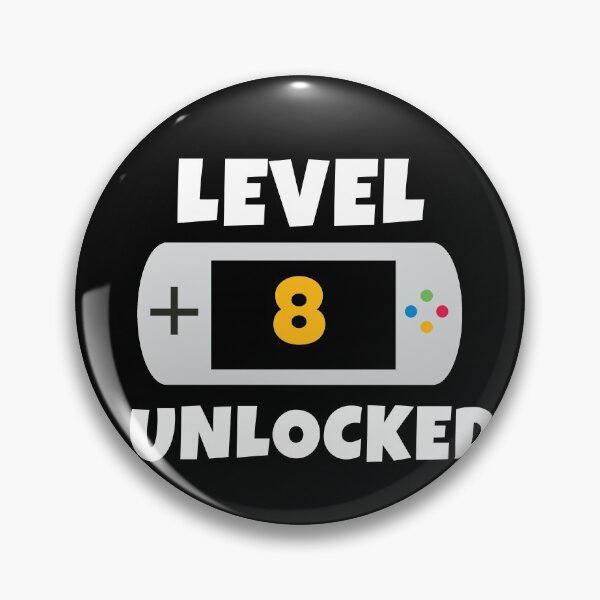 Item preview, Level 8 Unlocked Birthday Gift for Gamers designed and sold by kimart18.