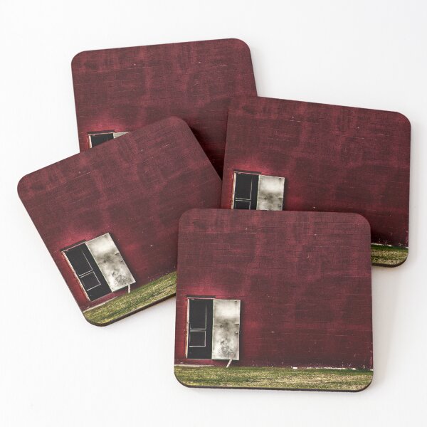 Item preview, Painted red wall with door inside door designed and sold by Stephen Orsillo.