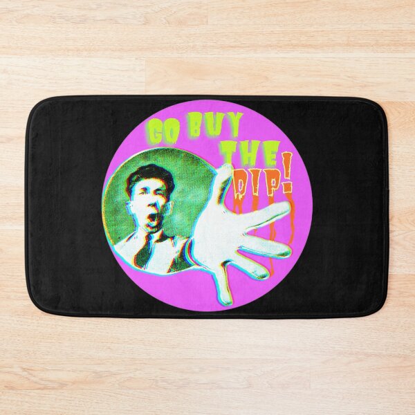 Item preview, Buy the Dip | Crypto Hodler | Vintage | Pink and Green | Pop Aesthetics designed and sold by spinolator.