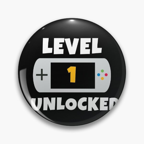 Item preview, Level 1 Unlocked Birthday Gift for Gamers designed and sold by kimart18.