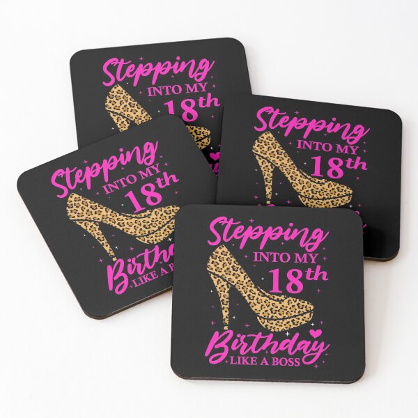 Item preview, Stepping into my 18th birthday like a boss designed and sold by REApparelCo.