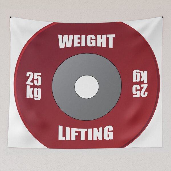 Item preview, Weightlifting Plate designed and sold by Greboge.