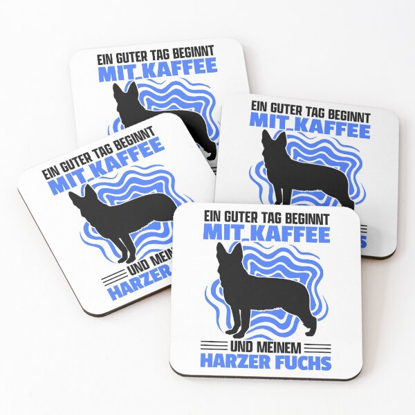 Item preview, Harzer fox and coffee old German herding dog designed and sold by madgrfx.