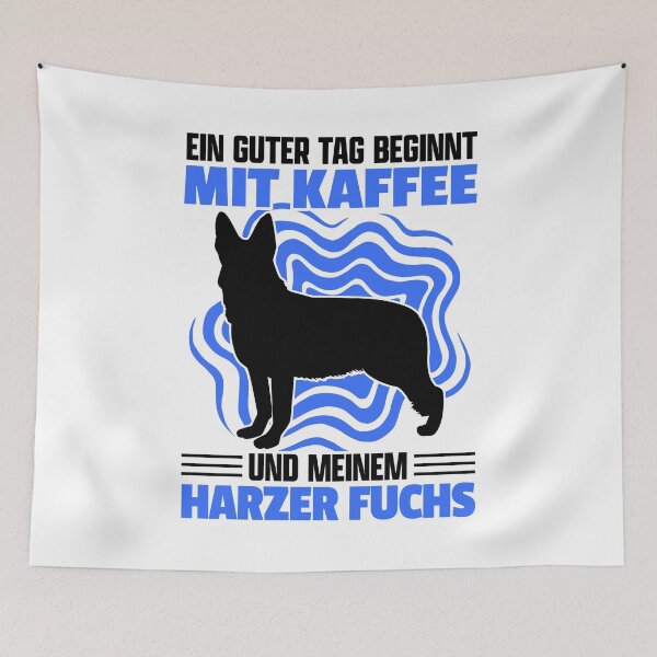 Item preview, Harzer fox and coffee old German herding dog designed and sold by madgrfx.