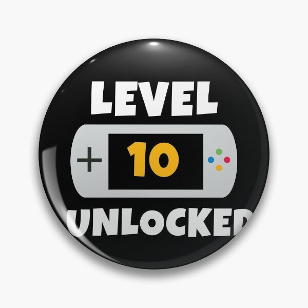 Item preview, Level 10 Unlocked Birthday Gift for Gamers designed and sold by kimart18.