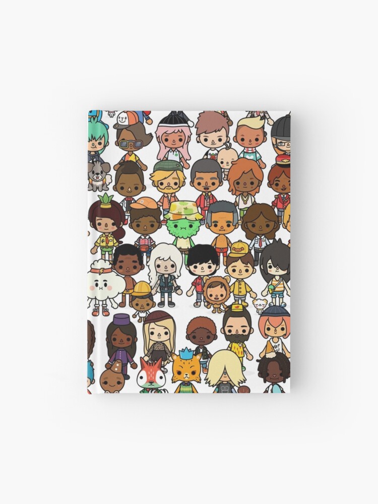 toca boca and gacha life | Hardcover Journal