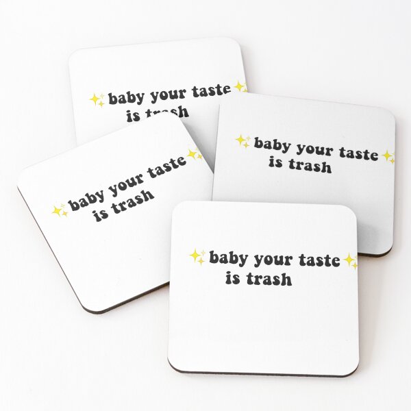 Item preview, Trash taste - sweet guy sticker designed and sold by Zubiaxoo.