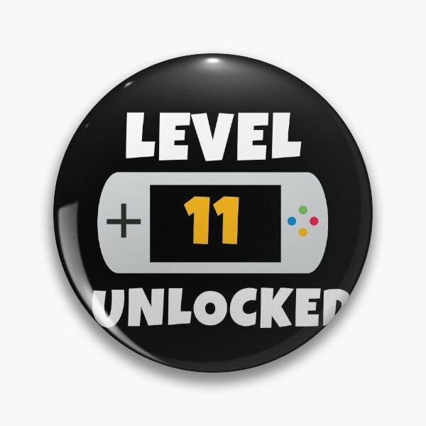 Item preview, Level 11 Unlocked Birthday Gift for Gamers designed and sold by kimart18.