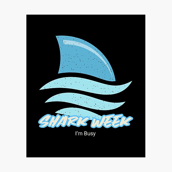 Item preview, Shark Week, I’m Busy designed and sold by CoryBDesigns.