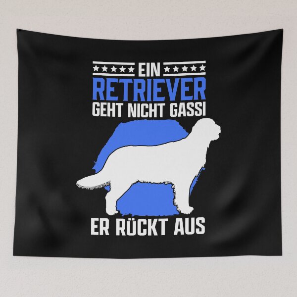 Item preview, Flat Coated Retriever ir a dar un paseo Retriever diciendo designed and sold by madgrfx.