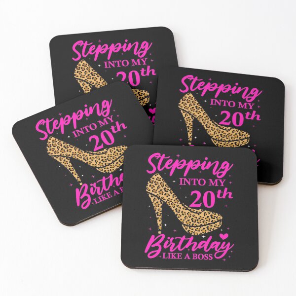 Item preview, Stepping into my 20th birthday like a boss designed and sold by REApparelCo.