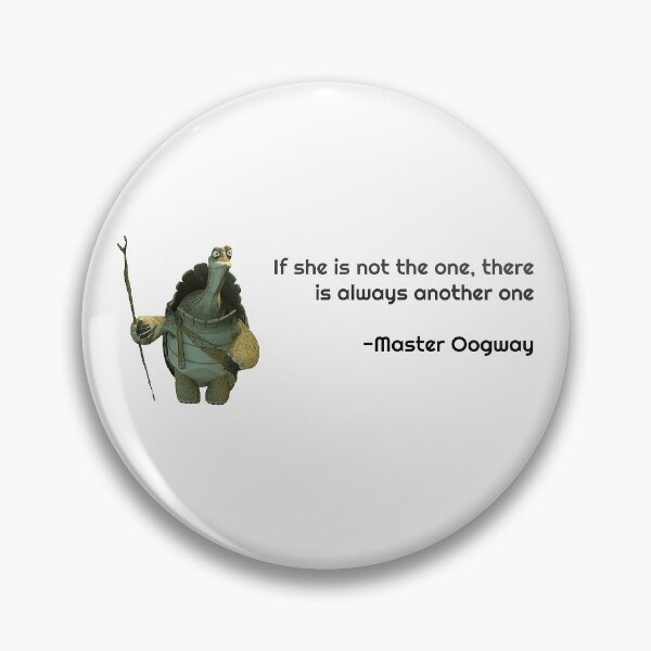 Item preview, Master Oogway Quote #1 designed and sold by Geektuel.