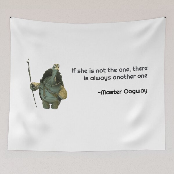 Item preview, Master Oogway Quote #1 designed and sold by Geektuel.