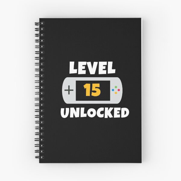 Item preview, Level 15 Unlocked Birthday Gift for Gamers designed and sold by kimart18.