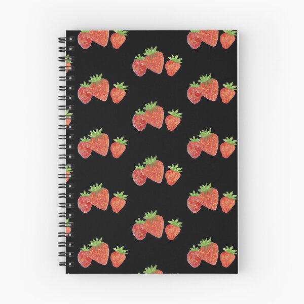 Aperçu de l'œuvre Fraises aquarelles mignons délicieux petits fruits aquarelles fraises peints créée et vendue par WatercolorFun.