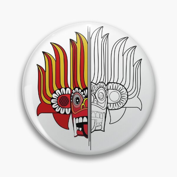 Item preview, Sri Lankan Cultural Yaka face Mask Classic T-Shirt  devil designed and sold by TryLuke.