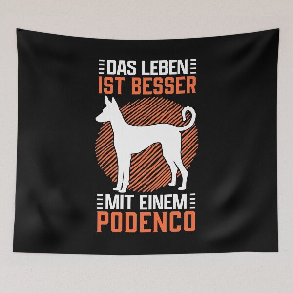 Item preview, Living with Podenco Hound Greyhound owners designed and sold by madgrfx.