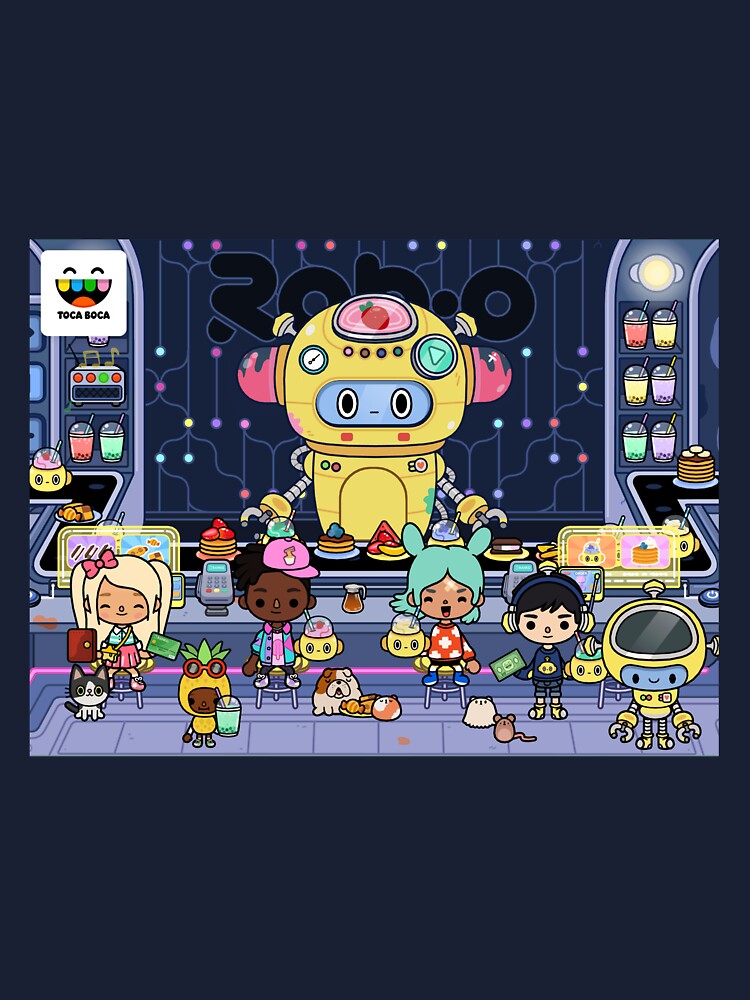 toca boca and gacha life Kids T-Shirt for Sale by kader011