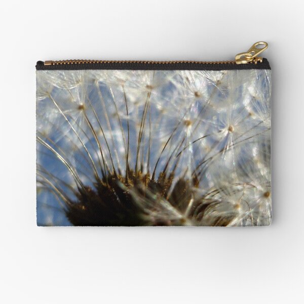 Blue Skies and Dandelions Zipper Pouch